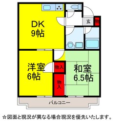 ｽｶｲﾊｲﾂみさとの物件間取画像